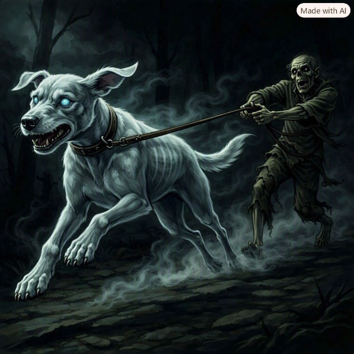 Dogs pulling